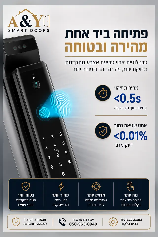 ניהול משתמשים והרשאות במנעול חכם